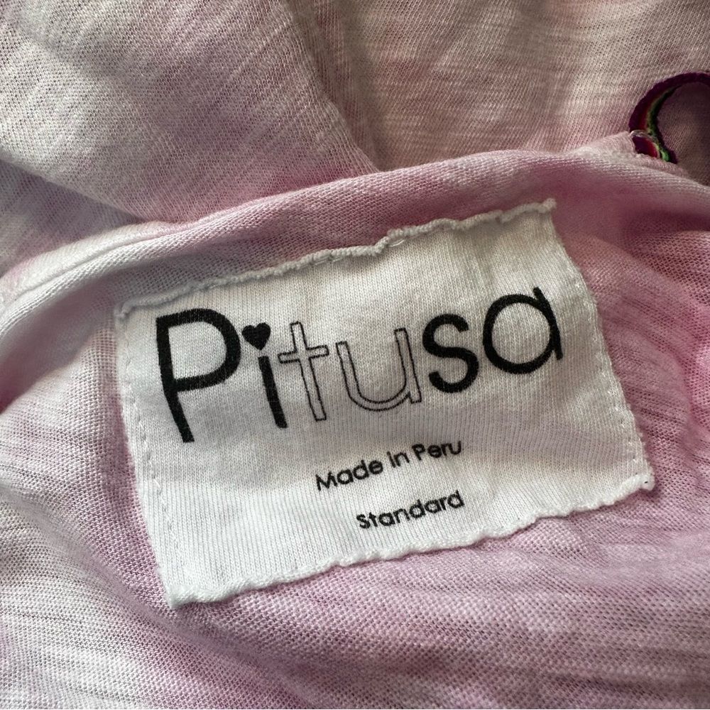 Pitusa Strappy MIDI Dress tie dye pink standard medium large xl - Picture 7 of 8